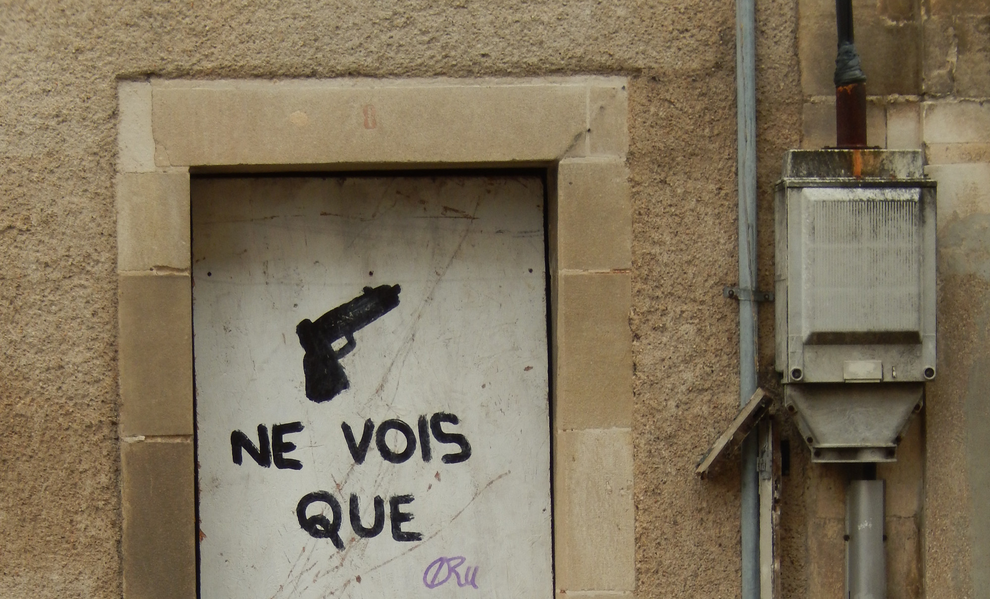 Ne veas más que – Ne vois que